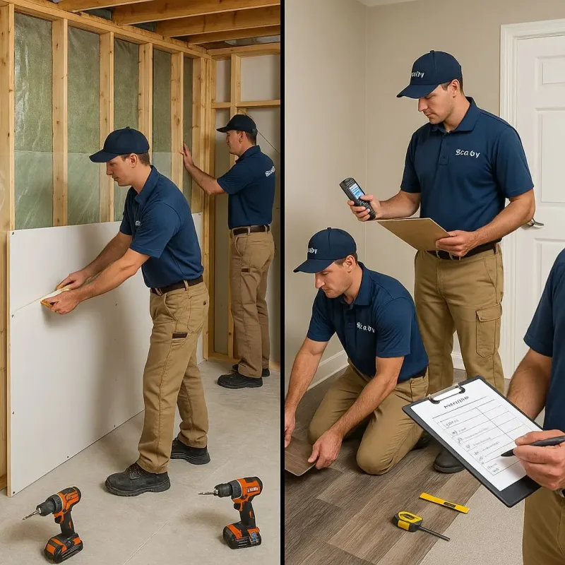 Repairs and Reconstruction process in Brenham, TX